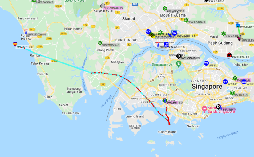 9V1UP – 4th Balloon Start from SG